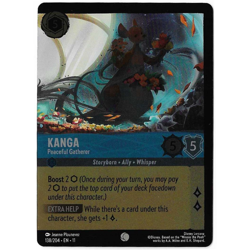 Kanga - Peaceful Gatherer 138/204 COLD FOIL Winterspell Disney Lorcana - Image 1