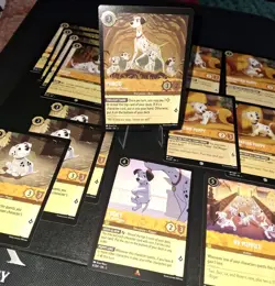 Disney 101 Dalmatians Lorcana Into The Inklands 13 Card Lot Cold Foil Promo + - Image 1