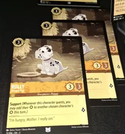 Disney 101 Dalmatians Lorcana Into The Inklands 13 Card Lot Cold Foil Promo + - Image 4