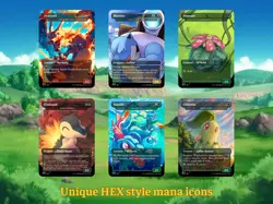 MTG Commander Deck – Pokemon-Inspired – 100 Cards + Bonus (With Box) - Image 4