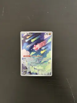 Pokemon TCG Minior Card 201/182 Paradox Rift Holo Illustration Rare Mint - Image 1