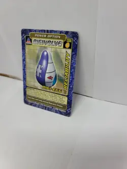 Digimon Card - 2000 Digi Egg of Reliability BO-157 - Bandai Digi Battle Vtg - Image 2