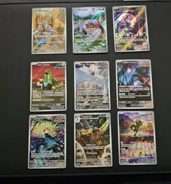 Pokemon TCG Mixed Promos 9 Card Lot Illustration Rares Bundle Mimikyu Koraidon + - Image 1