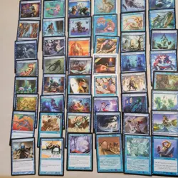 Commander Magic Deck MTG Cards = ALL 100 ***MERFOLK*** Kopala Mono Blue Tribal - Image 3