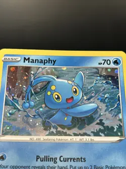 Manaphy SWSH275 - Pokemon Sword & Shield Black Star Promo Card - LP - Image 2