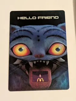 McDonald’s K-Pop Demon Hunters Rumi & Jinu Foil Refractor w/ Derpy Code Card - Image 3