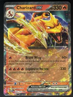 Charizard ex 006/165 SV: Scarlet & Violet 151 Pokemon Card - Image 1