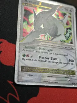 Pokemon Arceus LV.X Diamond & Pearl Rare Holo Card DP56 HP 120 2009 English - Image 3