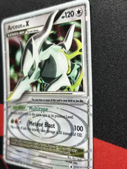 Pokemon Arceus LV.X Diamond & Pearl Rare Holo Card DP56 HP 120 2009 English - Image 5