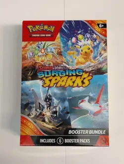 Pokemon Scarlet Violet Surging Sparks Booster Bundle & 5 Mixed Individual packs - Image 4