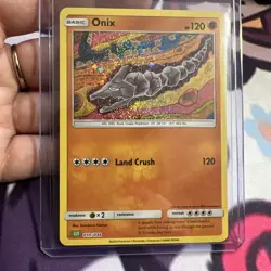 Onix 010/034 Trading Card Game Classic Holo - Image 1