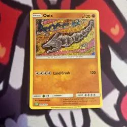 Onix 010/034 Trading Card Game Classic Holo - Image 2
