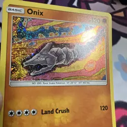 Onix 010/034 Trading Card Game Classic Holo - Image 3