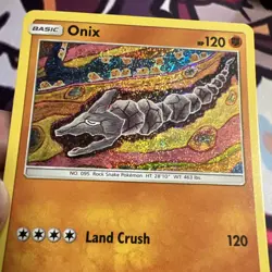 Onix 010/034 Trading Card Game Classic Holo - Image 4