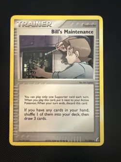 Bill's Maintenance 71/100 Crystal Guardians Regular Pokemon - Image 1