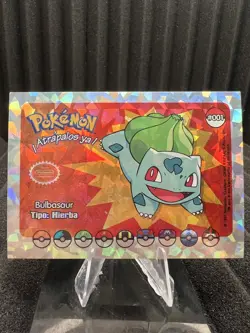 Bulbasaur #1 - Cracked Ice - Who's That Pokemon 2025 - Pokemon Card NM - Image 1