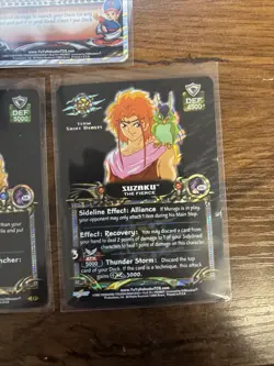 Yu Yu Halusho Card Lot! Forlorn Hope, Yukina Ice princess Holos And More - Image 4