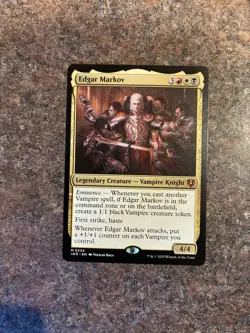 Wizards Magic Edgar Markov Innistrad Remastered Mythic Creature Regular - Image 1