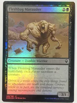 MTG TCG- Fleshbag Marauder 128/361 Foil Commander Legends - NM Free Shipping $5+ - Image 1