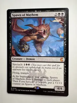 Spawn of Mayhem [Ravnica: Clue Edition] Magic MTG - Image 1