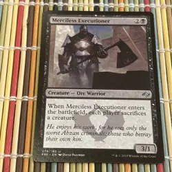 Merciless Executioner MtG Fate Reforged Free Shipping - Image 1