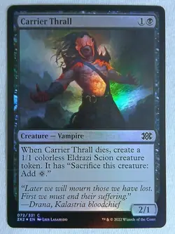 Carrier Thrall 072 Double Masters 2022 Foil Magic the Gathering - Image 1