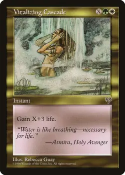 4x Vitalizing Cascade - LP - Mirage Block - SPARROW MAGIC mtg - Image 1