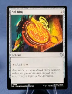 MTG Sol Ring (59/247) Teenage Mutant Ninja Turtles Eternal B 🔮 NM - Image 1