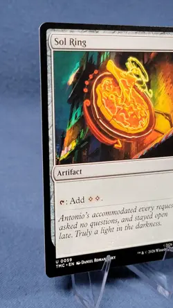 MTG Sol Ring (59/247) Teenage Mutant Ninja Turtles Eternal B 🔮 NM - Image 5