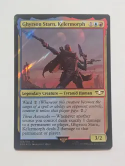 Ghyrson Starn, Kelermorph --- NM Surge FOIL Warhammer 40k Commander MTG - Image 1