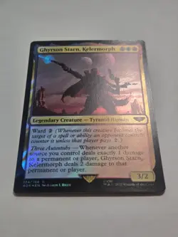 Ghyrson Starn, Kelermorph --- NM Surge FOIL Warhammer 40k Commander MTG - Image 2