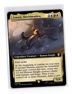 Eowyn, Shieldmaiden The Lord of the Rings Extended Art NM Near Mint - Image 1