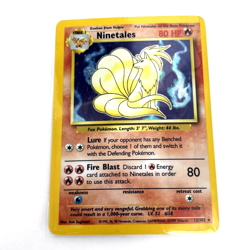 Ninetales Holo Rare Holo Base Set 12/102 LP Pokemon TCG - Image 1