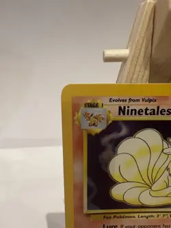 Pokemon TCG Ninetales Holo Rare Card Base Set 12/102 NM/LP - Image 3