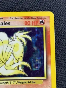 Pokemon TCG Ninetales Holo Rare Card Base Set 12/102 - Image 3