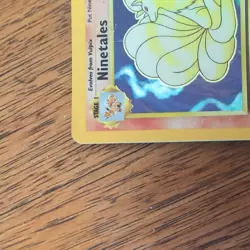 Pokemon TCG Ninetales Base Set 12/102 Holo Unlimited Holo Rare - Image 4