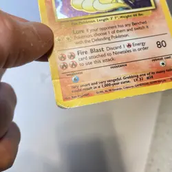 Pokemon TCG Ninetales Base Set 12/102 Holo Unlimited Holo Rare DMG - Image 4