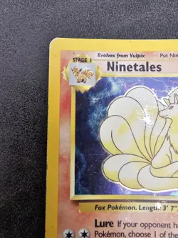 Pokemon TCG Ninetales Base Set 12/102 Holo Rare Heavy Play HP - Image 4