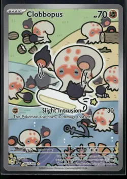 ✰ CLOBBOPUS 207/191 ILLUSTRATION RARE SURGING SPARKS POKEMON ✰ NM/M - Image 2