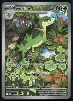 ✰ SERVINE 088/086 ILLUSTRATION RARE BLACK BOLT POKEMON ✰ NM/M - Image 2