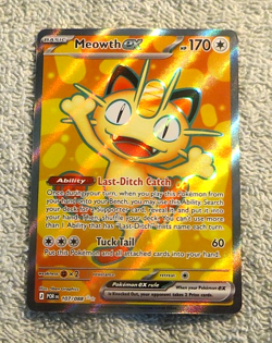 Meowth ex 107/088 Full Art Ultra Rare Holo - Pokemon Perfect Order - English - Image 1