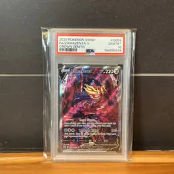 PSA 10 Zamazenta V 2023 SWSH Crown Zenith Galarian Gallery FA GG54/GG70 Pokemon - Image 1