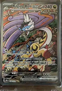 Raging Bolt ex - 166/131 - Pokemon Prismatic Evolutions Special Illustration NM - Image 1
