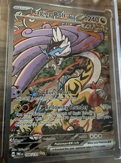 Raging Bolt ex - 166/131 - Pokemon Prismatic Evolutions Special Illustration NM - Image 3