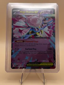Pokemon Mega Diancie EX 041/094 Me02: Phantasmal Flames Holo Double Rare 270 HP - Image 1