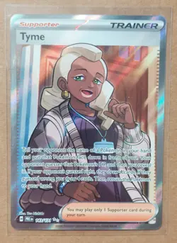 Tyme 143/131 Prismatic Evolutions Pokemon Card NM Pack Fresh - Image 1