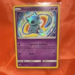 Pokemon Shining Mew Shiny Holo Rare 40/73 Shining Legends English TCG Card - Image 1