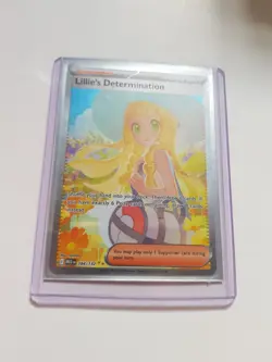Pokemon TCG Lillie's Determination 184/132 SIR Mega Evolution NM - Image 2