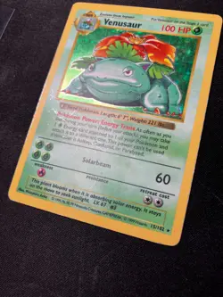 Venusaur - Shadowless Base Set - 15/102 - Pokemon - HP - Image 2