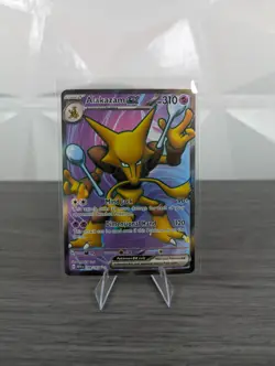 🔮 Pokemon TCG - Alakazam ex Ultra Rare — SV 151 #188/165 — NM — English 🔮 - Image 1